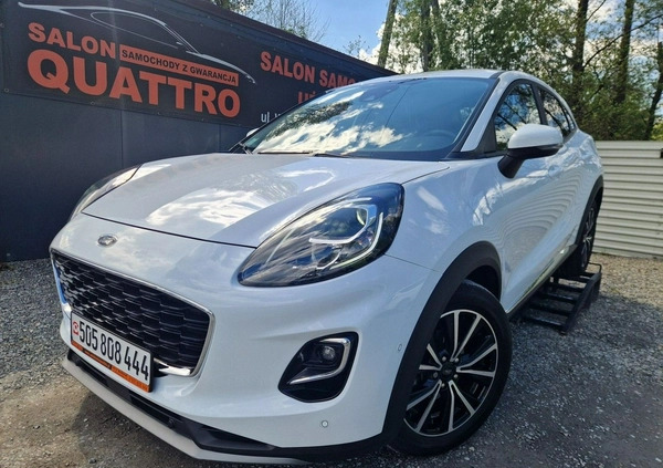 Ford Puma cena 73900 przebieg: 41200, rok produkcji 2020 z Rybnik małe 631